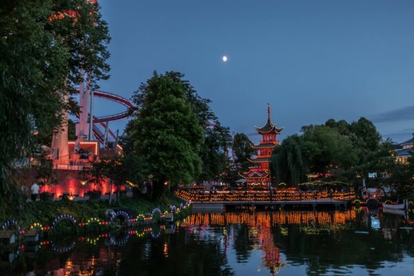 Activities Passion Copenhagen Tivoli Copenhagen by night
