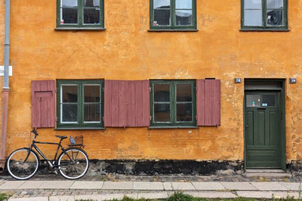Activities Passion Copenhagen Nyboder district Copenhagen orange houses