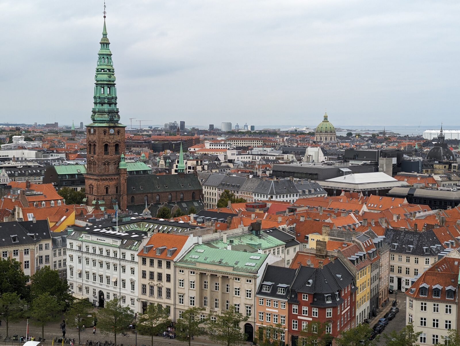 Christiansborg palace Copenhagen viewpoint