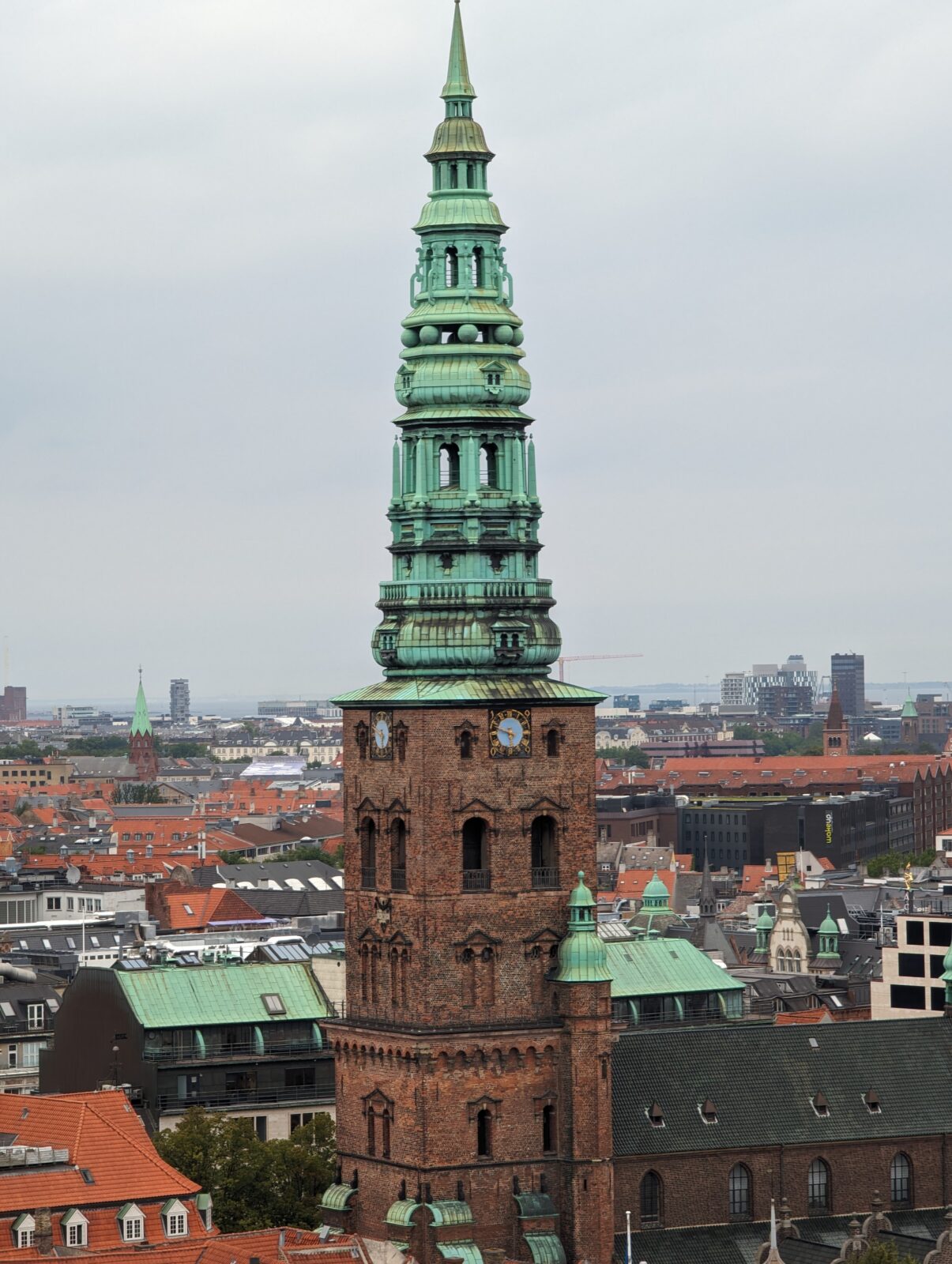 Christiansborg palace Copenhagen viewpoint