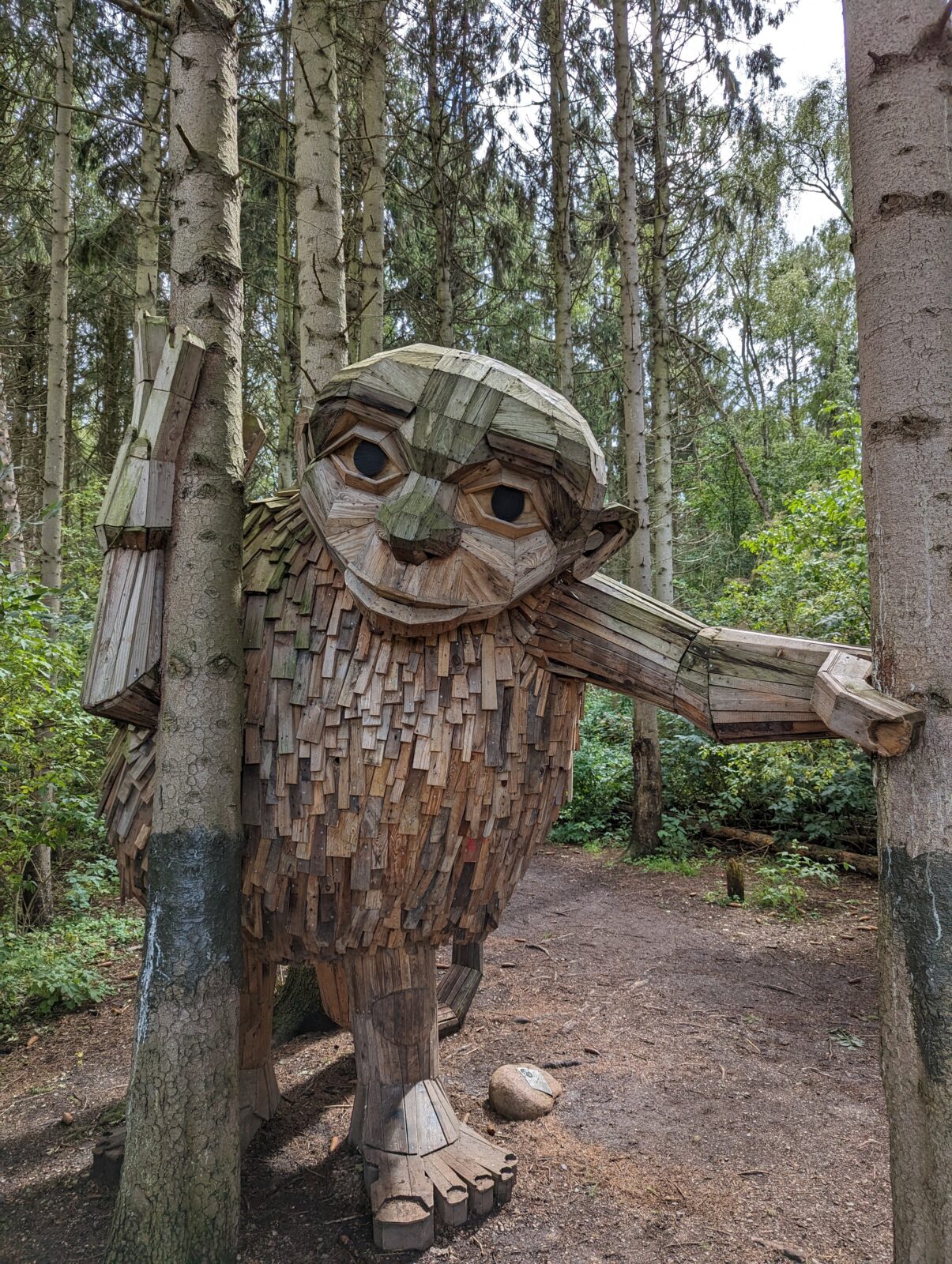 Les Géants ( Les Trolls de Thomas Dambo)