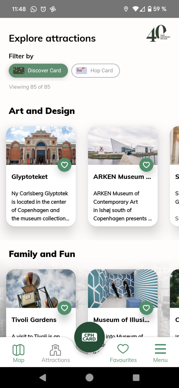 mapa de copenhague