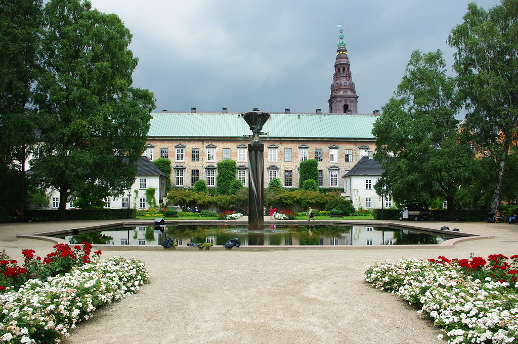 garden national library of Denmark