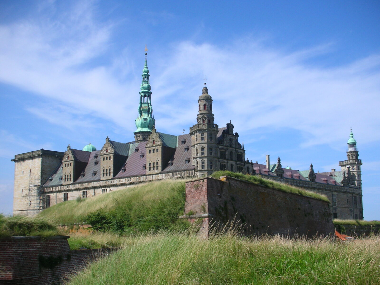 Kronborg: Hamlet's castle in Elsinore, Denmark
